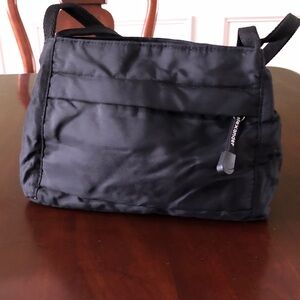 Black Satchel Bag by Derek Alexander